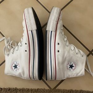 Kids platform high top
